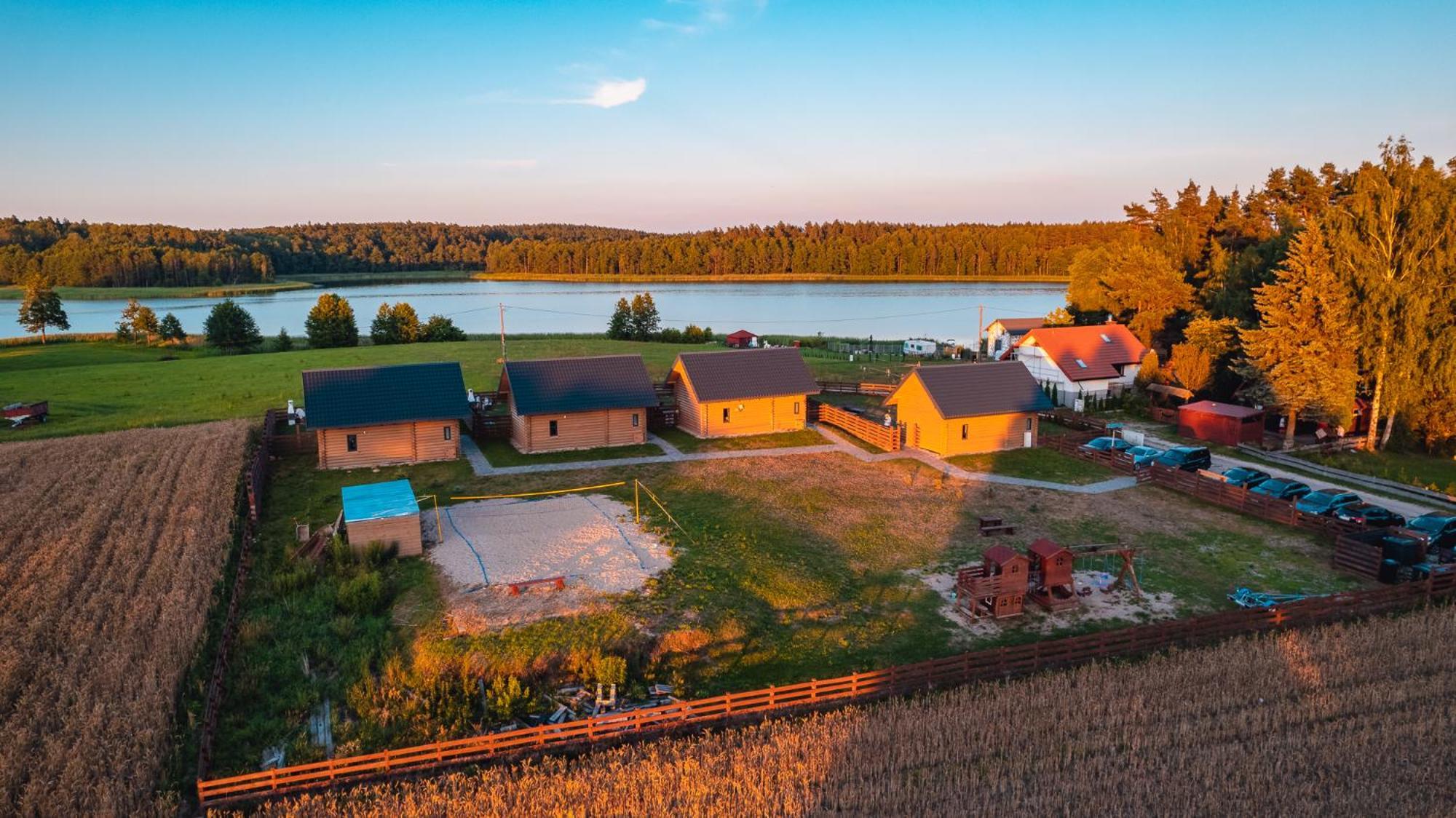 Domki Nad Jeziorem - Zalesie 7D Zalesie (Olsztyn) Exterior photo